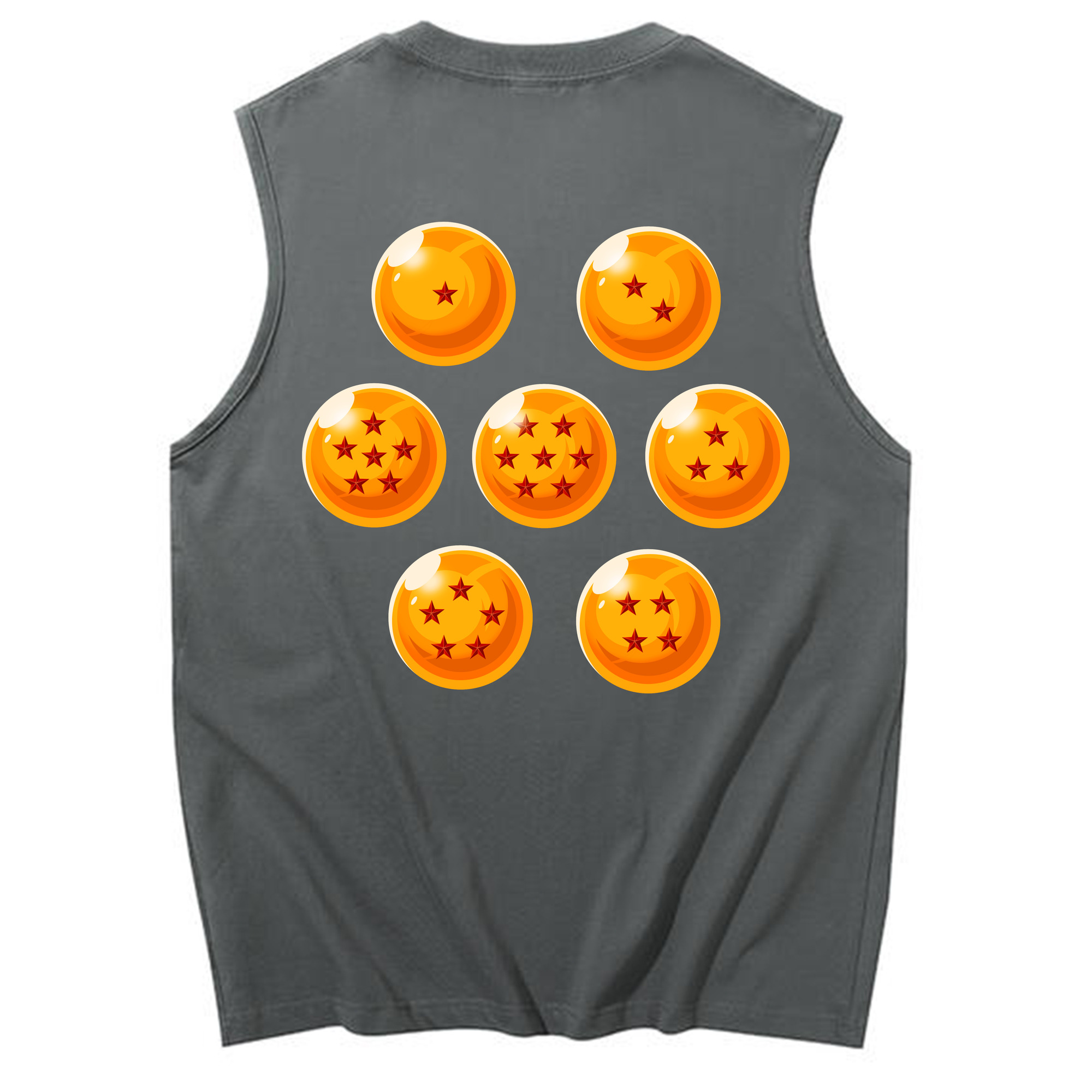 （画像用） ドラゴンボール DRAGON BALL コットン100％タンクトップ（背面プリント）